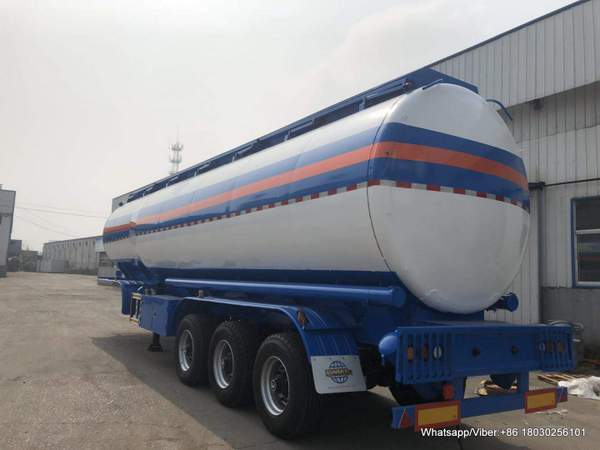 42000 liters fuel tanker trailer with airbag suspension