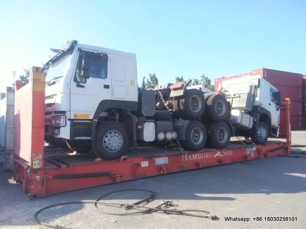 howo tractor truck export zambia