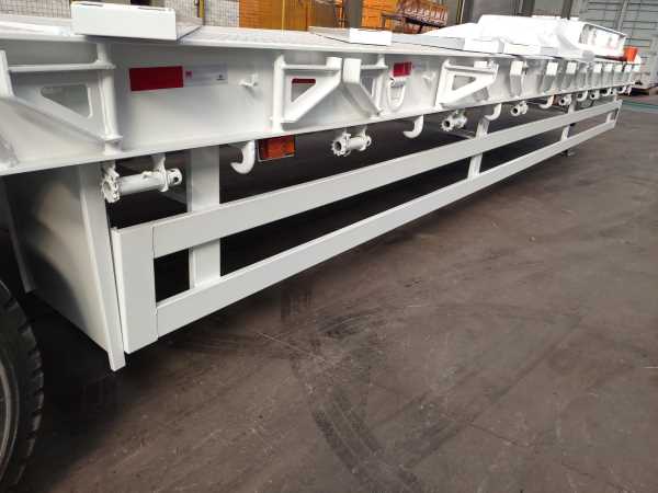 4 axle lowbed trailer
