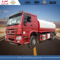 Tốt nhất thương hiệu HOWO 4 X 2 4000 L thùng xe tải Trung Quốc