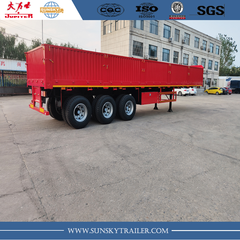 40T dropside wall  semi trailers for sale