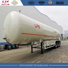 Trailer bán bình xăng 3 trục Lpg