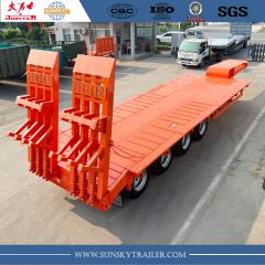Rơ-moóc sàn thấp vận chuyển thiết bị hạng nặng