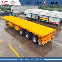 Sơ mi rơ mooc sàn nhôm 40 feet 3 trục