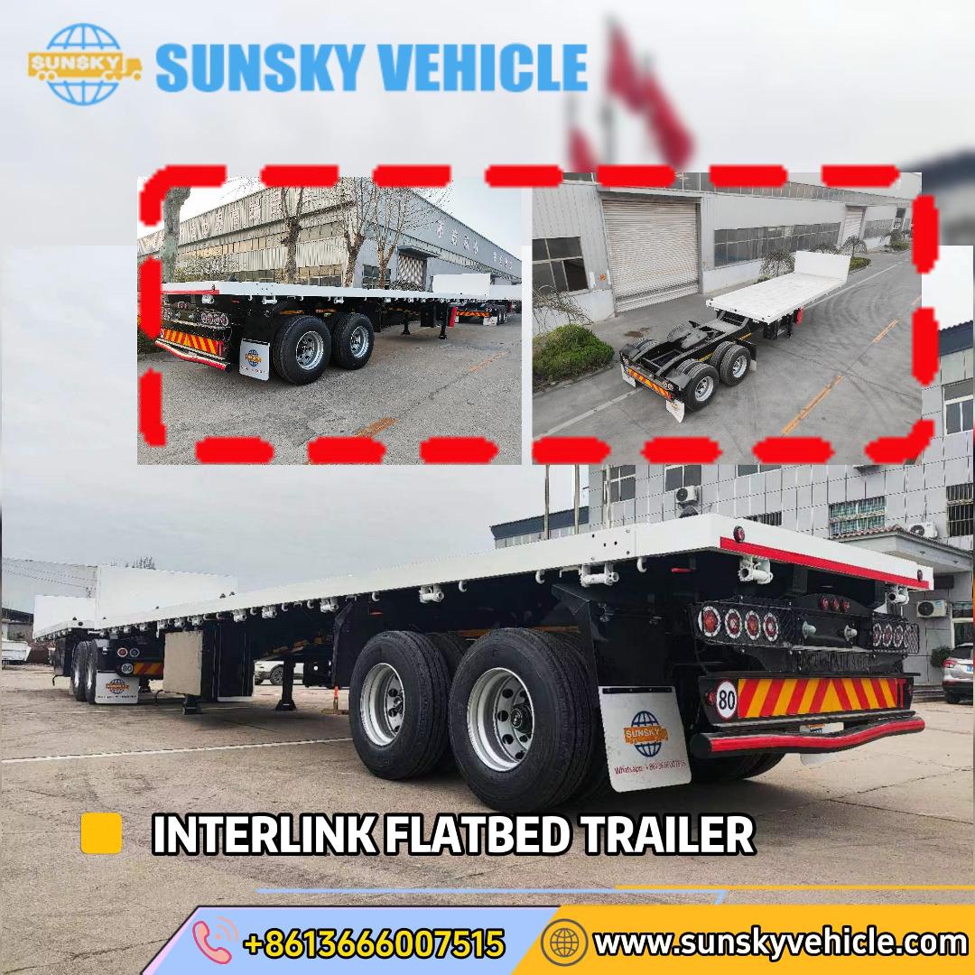 Giới thiệu về Thiết kế chi tiết xe moóc phẳng Superlink của Sunskyvehicle!