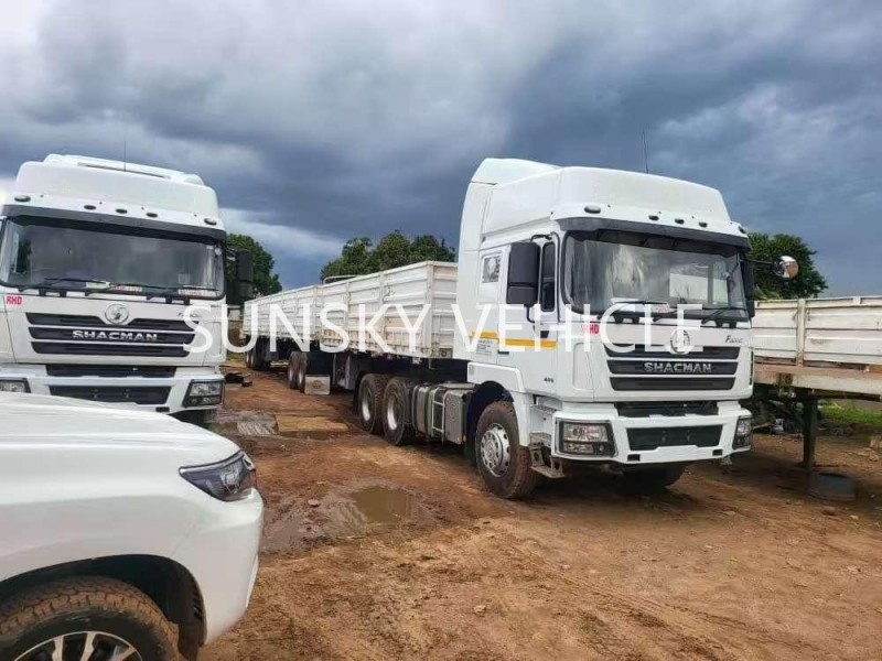 Khách hàng Zimbabwe khen ngợi rơ moóc thùng lật Superlink của SUNSKY