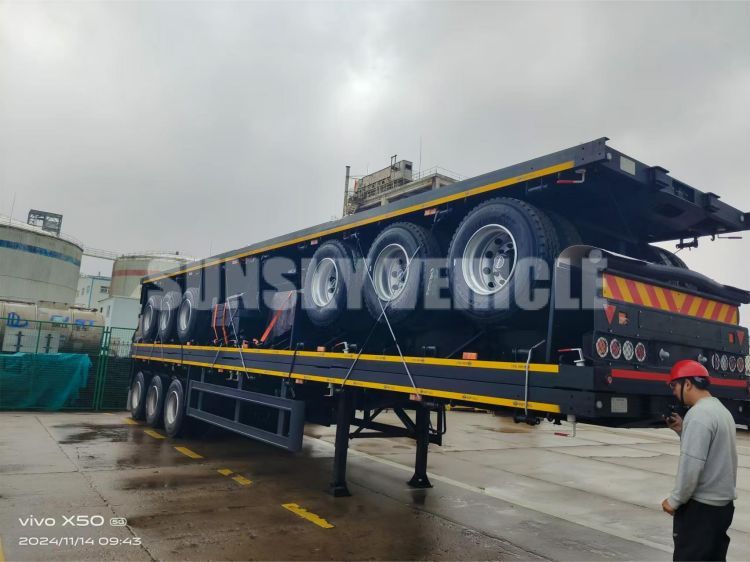 3 container rơ moóc 20 feet xuất khẩu sang Zambia