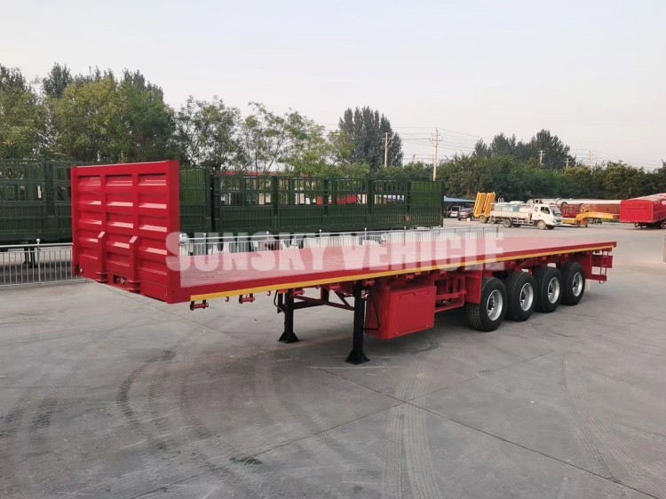 Vận chuyển Trailer vận chuyển container sẽ được chuyển đến Côte d'Ivoire